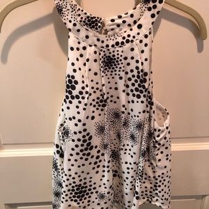 JOA polka dot tank top